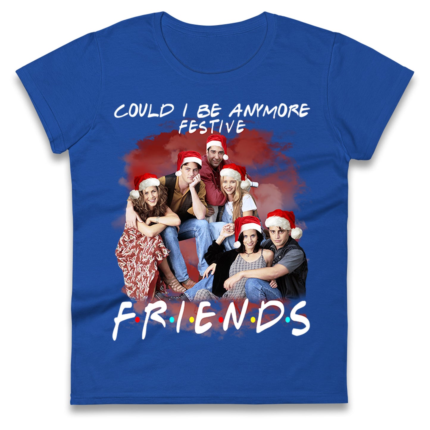 Friends Christmas Ladies T Shirt
