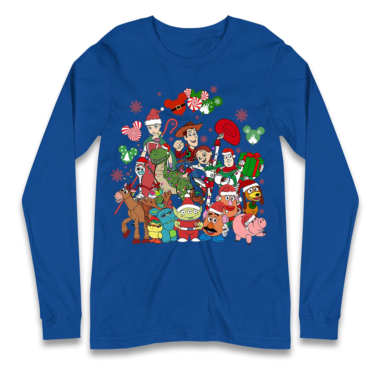 Toy Story Christmas Longsleeve T Shirt