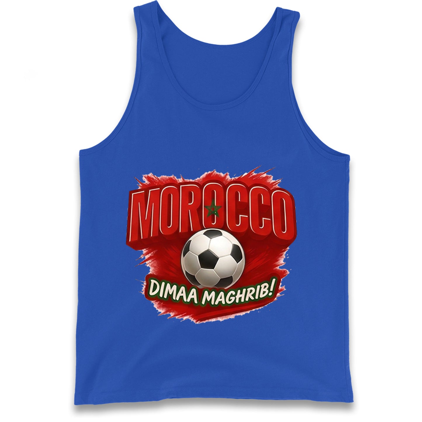 Morocco Retro World Cup Tank Top