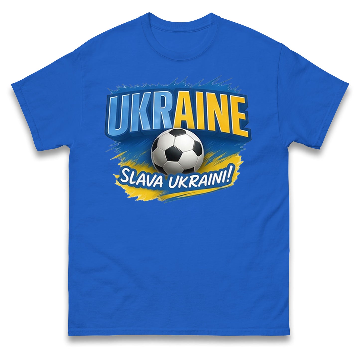 Ukraine Retro World Cup T Shirt