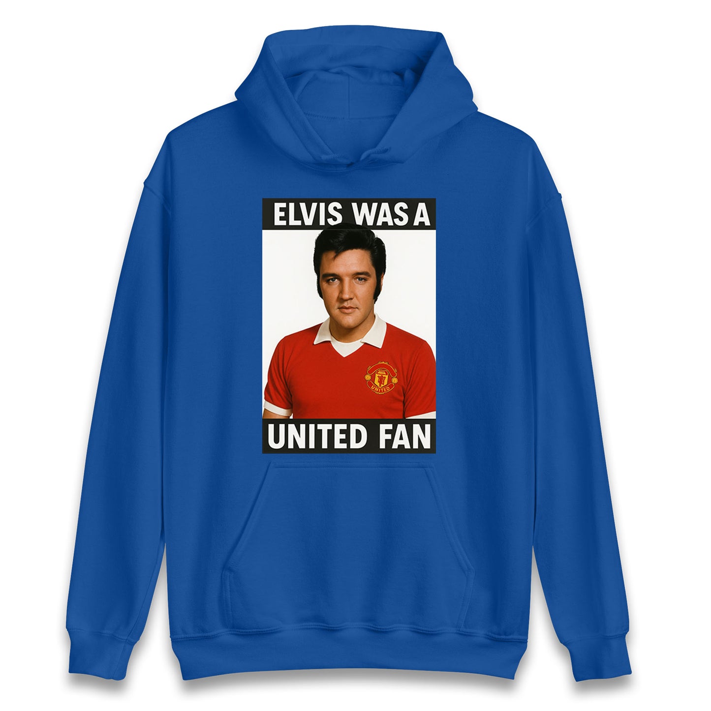 Elvis Presley Mnchester United Hoodie