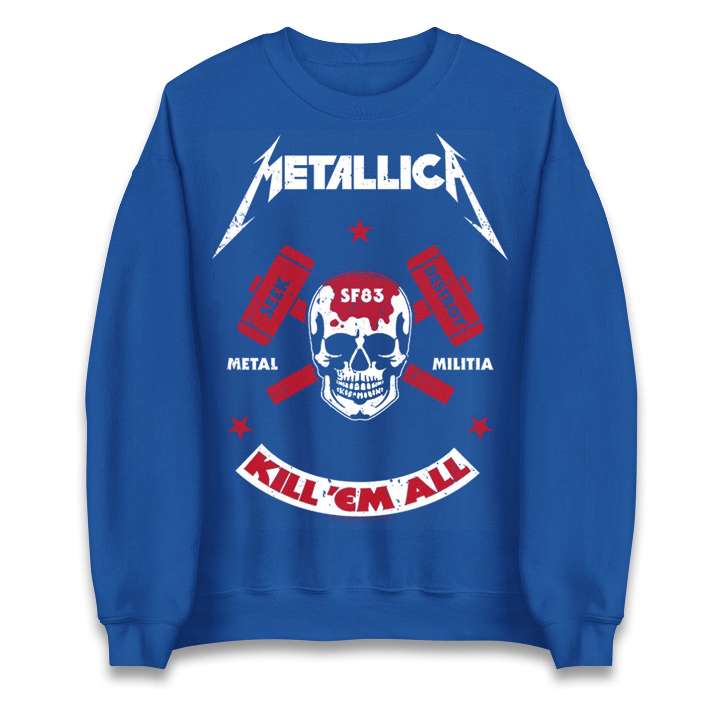 Metallica Seek Destroy Jumper