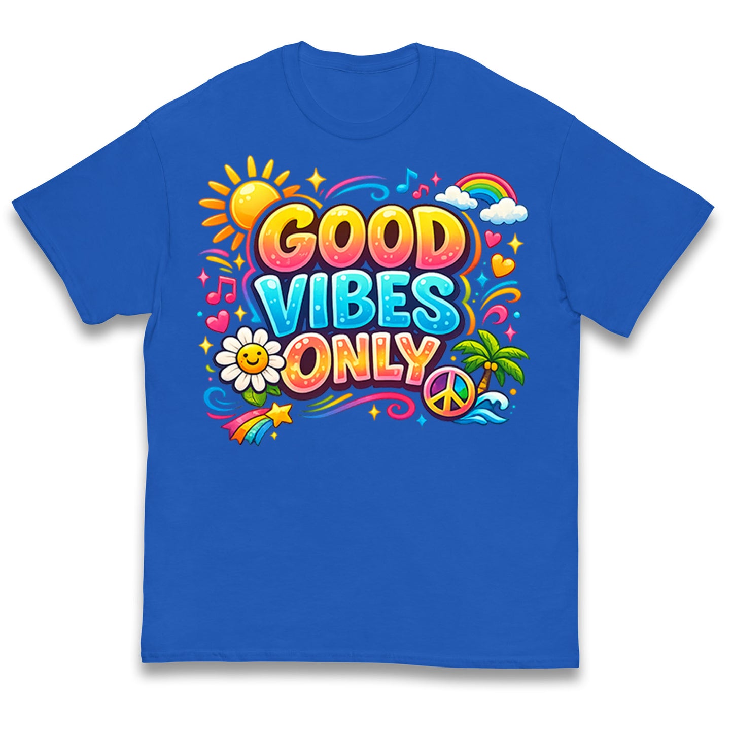 Good Vibes Only Kids T Shirt