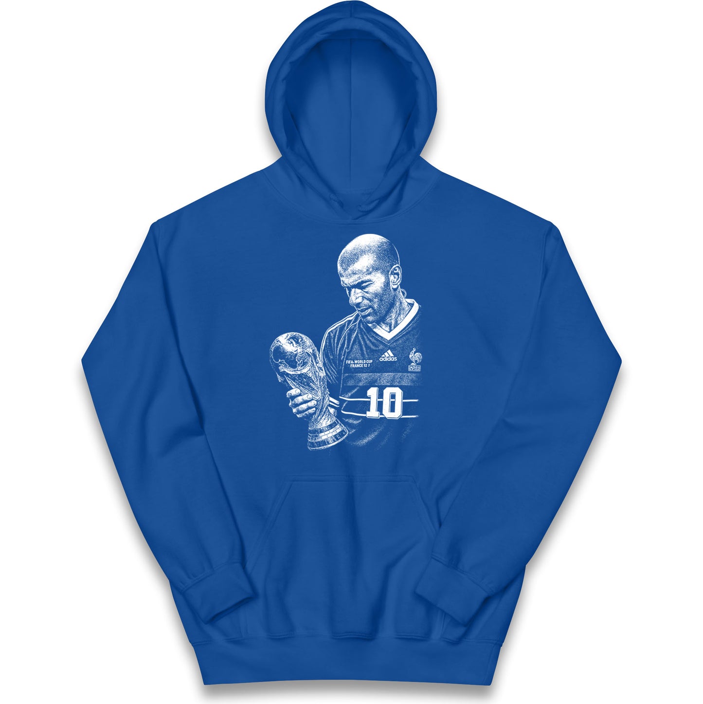 Zidane France Footballer Kids Hoodie