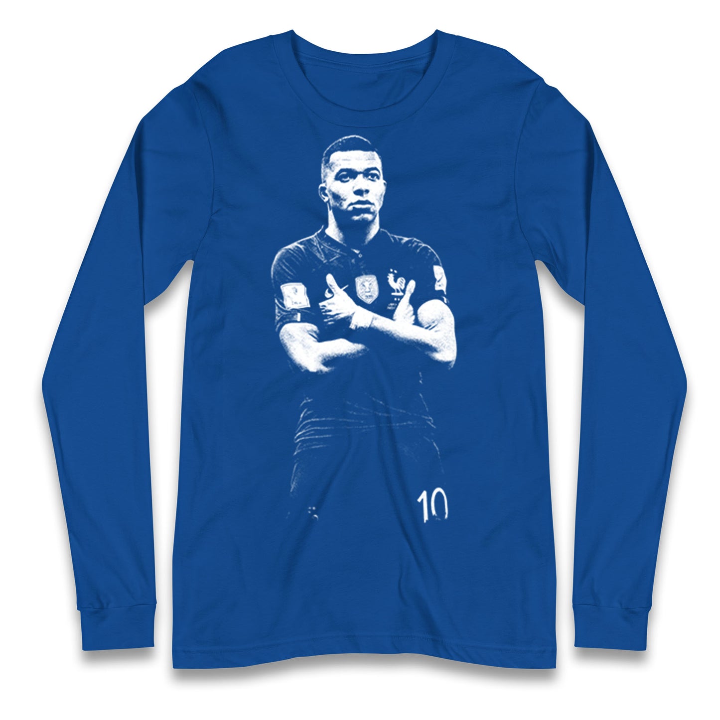 France Footballer Longsleeve T Shirt