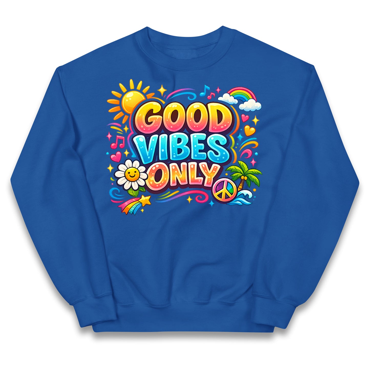 Good Vibes Only Kids Jumper