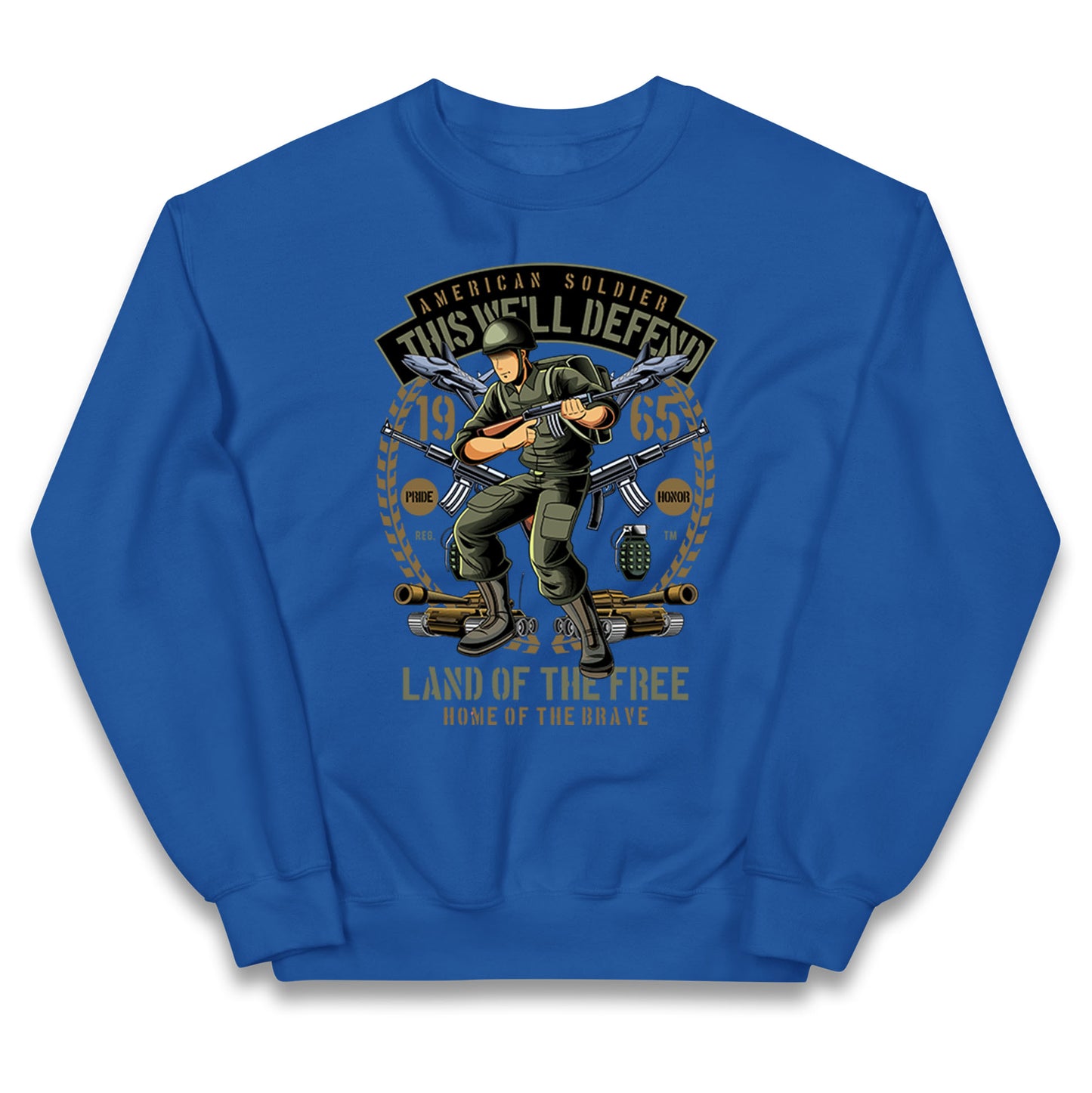 American Soldier Kids Jumper
