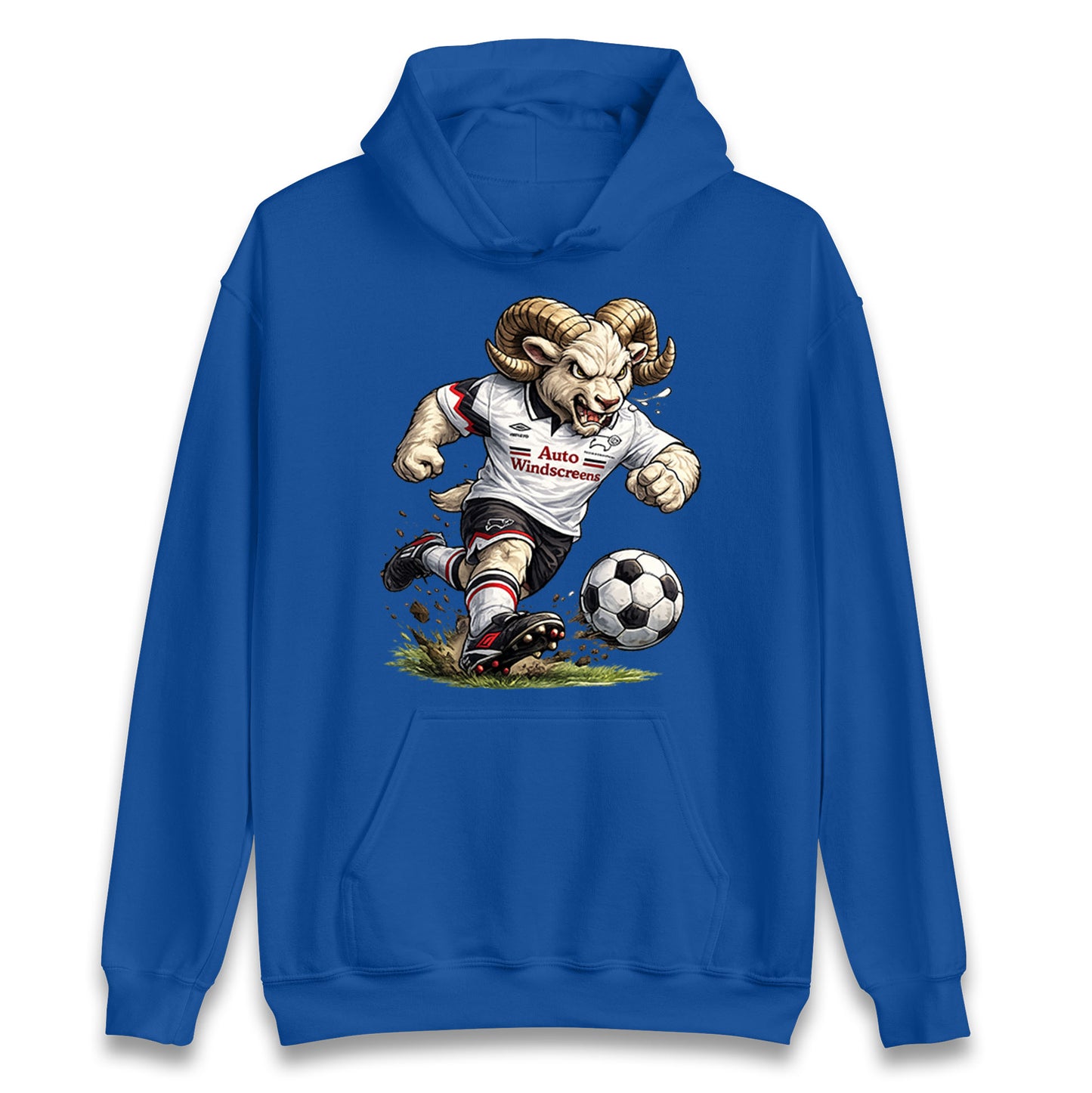 Old School Derby County Hoodie