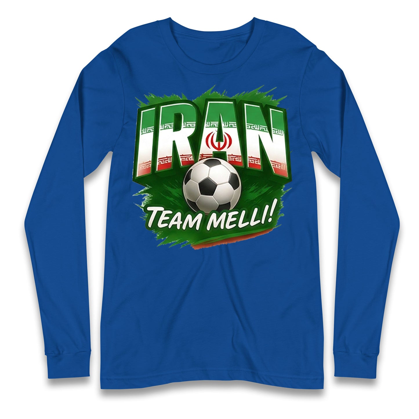 Iran Retro World Cup Longsleeve T Shirt