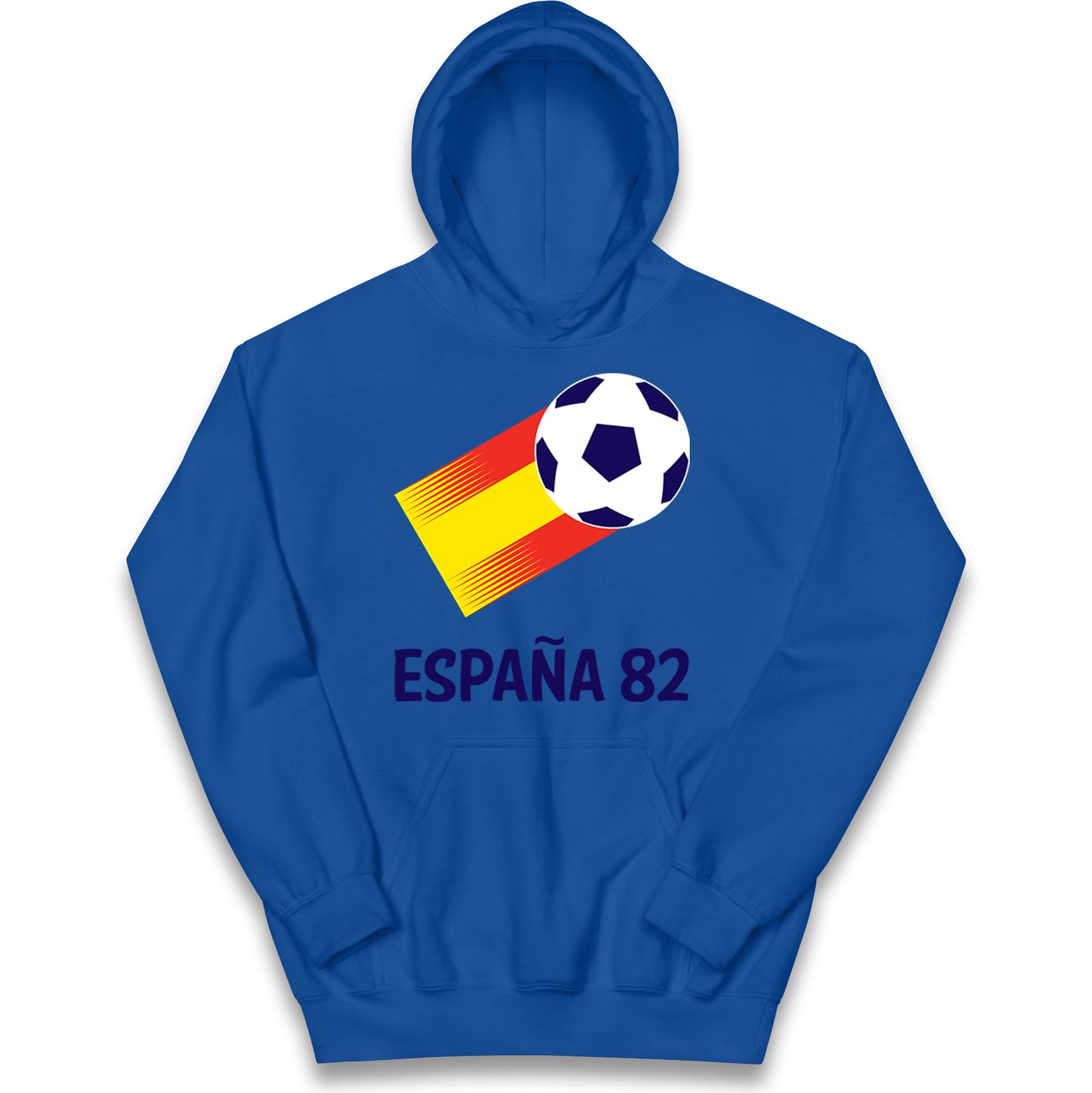 Spain 82 Naranjito Kids Hoodie