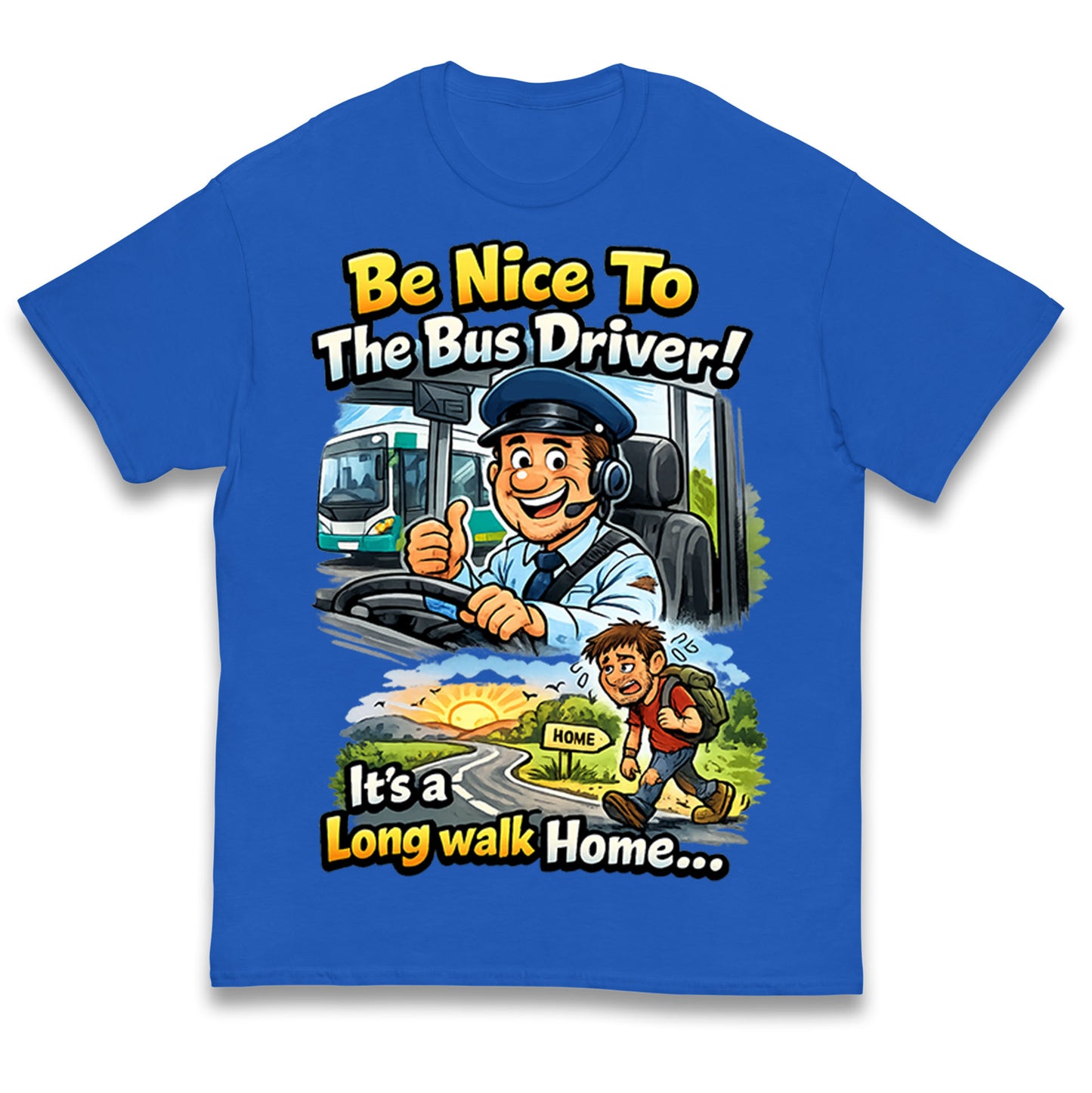Bus Driver Kids T Shirt
