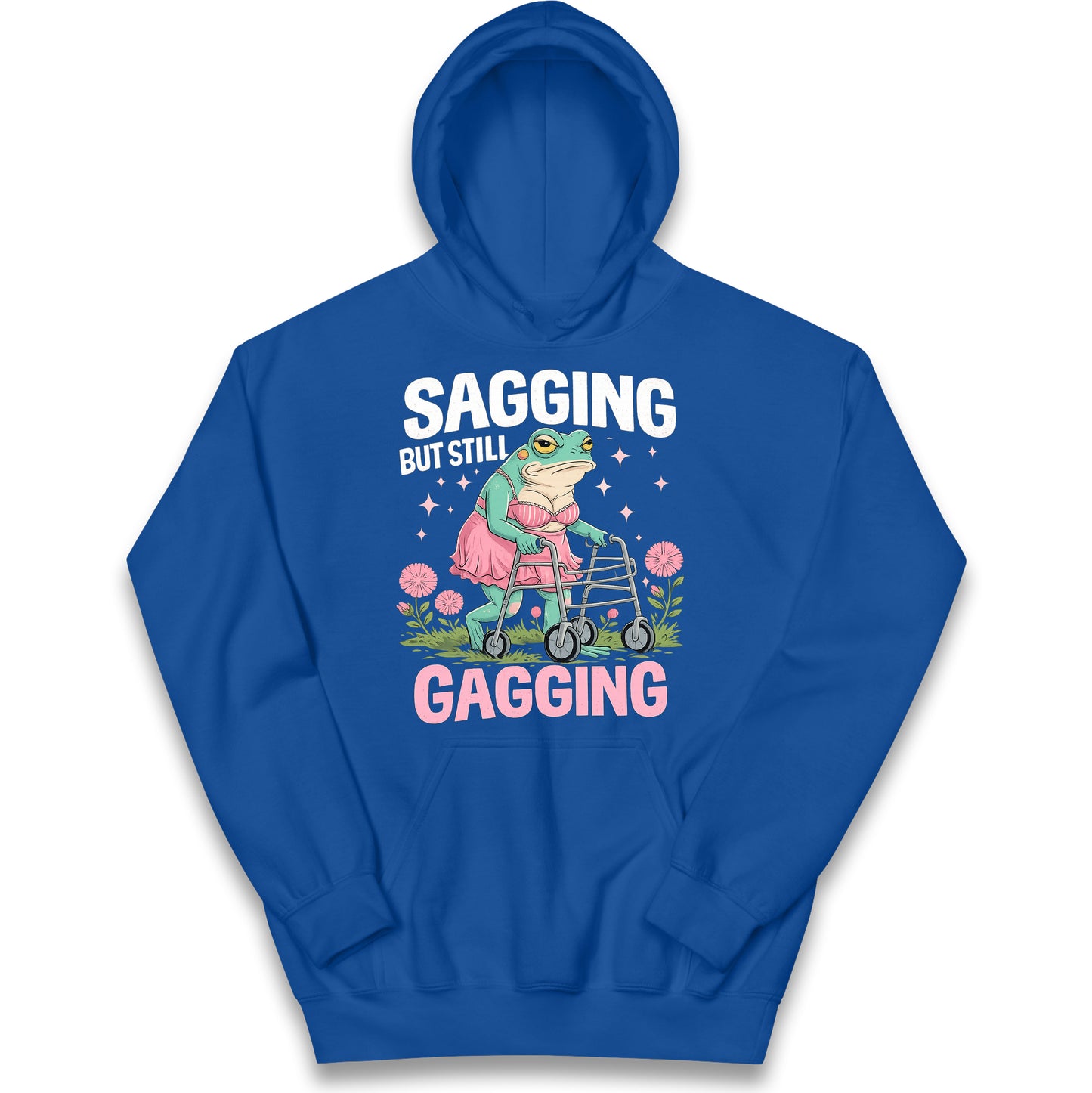 Sagging But Still Gagging Kids Hoodie