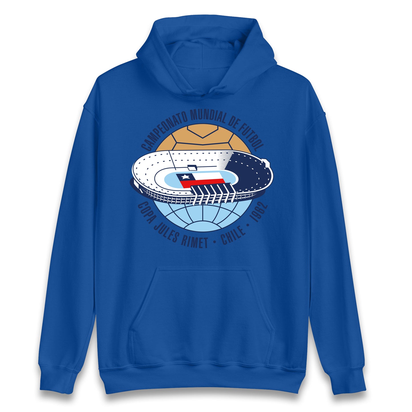 Chile 1962 Retro World Cup Hoodie