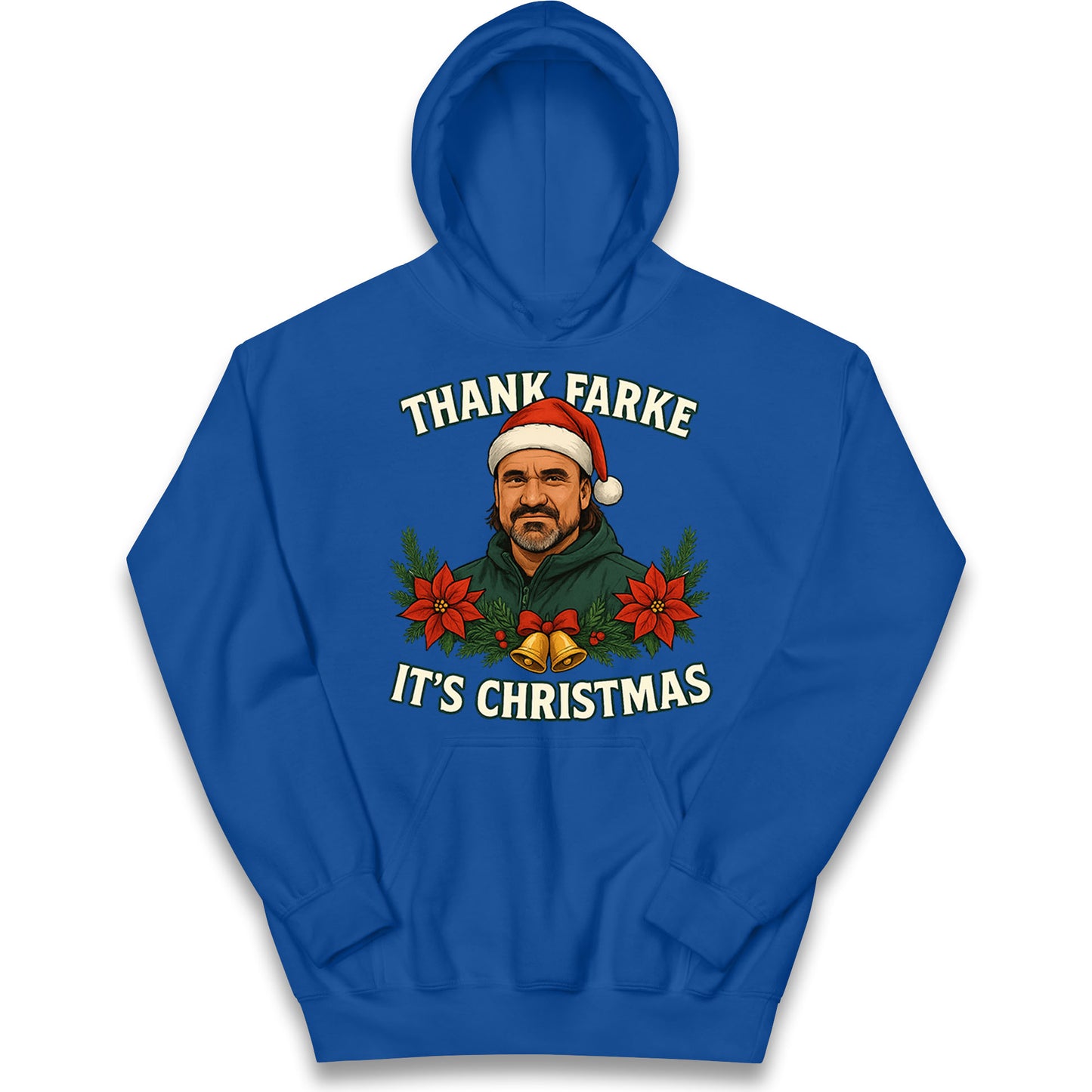 Leeds Utd Christmas Kids Hoodie