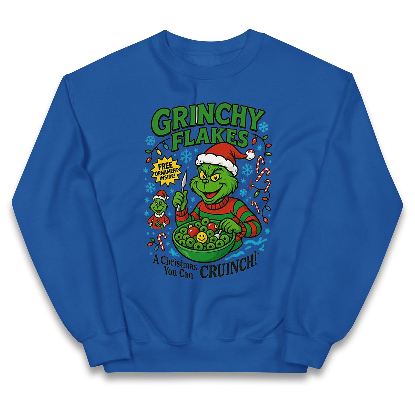 Grinch Christmas Kids Jumper
