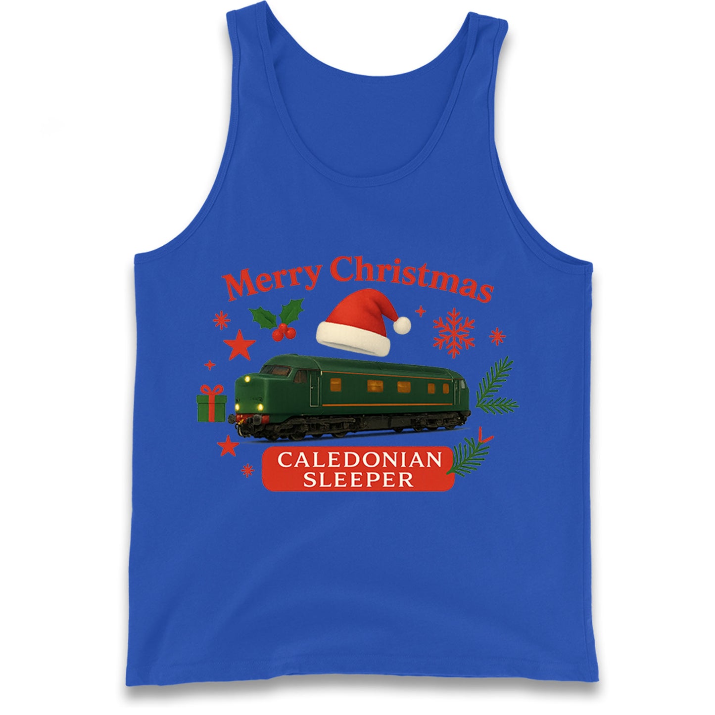 Caladonian Sleeper Christmas Tank Top