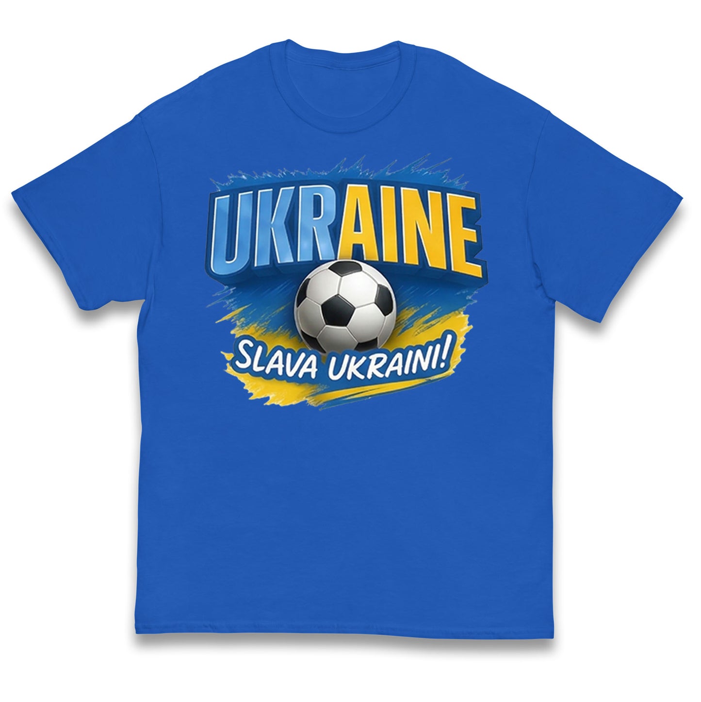 Ukraine Retro World Cup Kids T Shirt