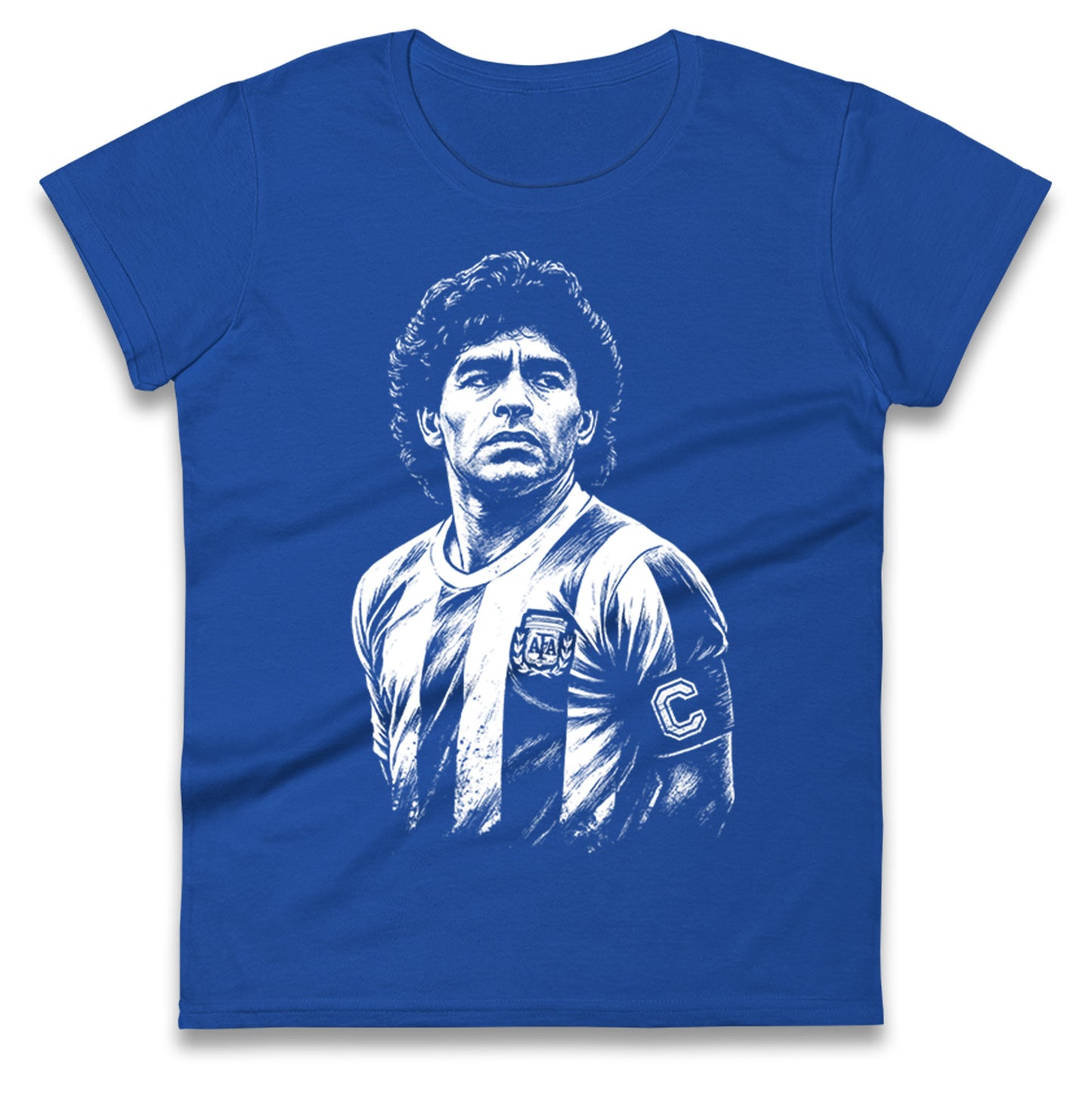 Maradona Argentina Ladies T Shirt
