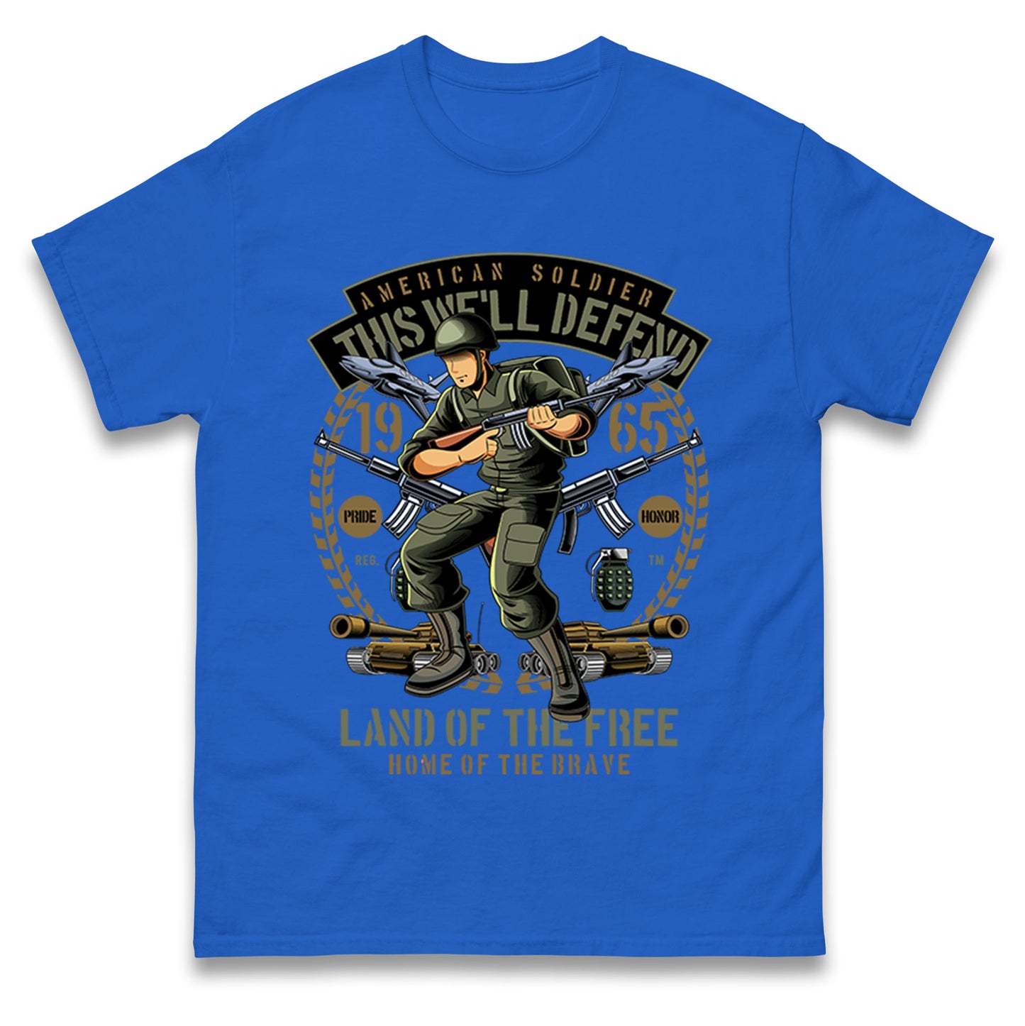 American Soldier T Shirt