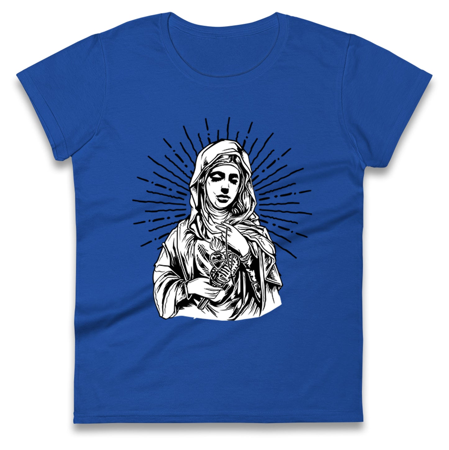 Mary Mother Of God Ladies T Shirt