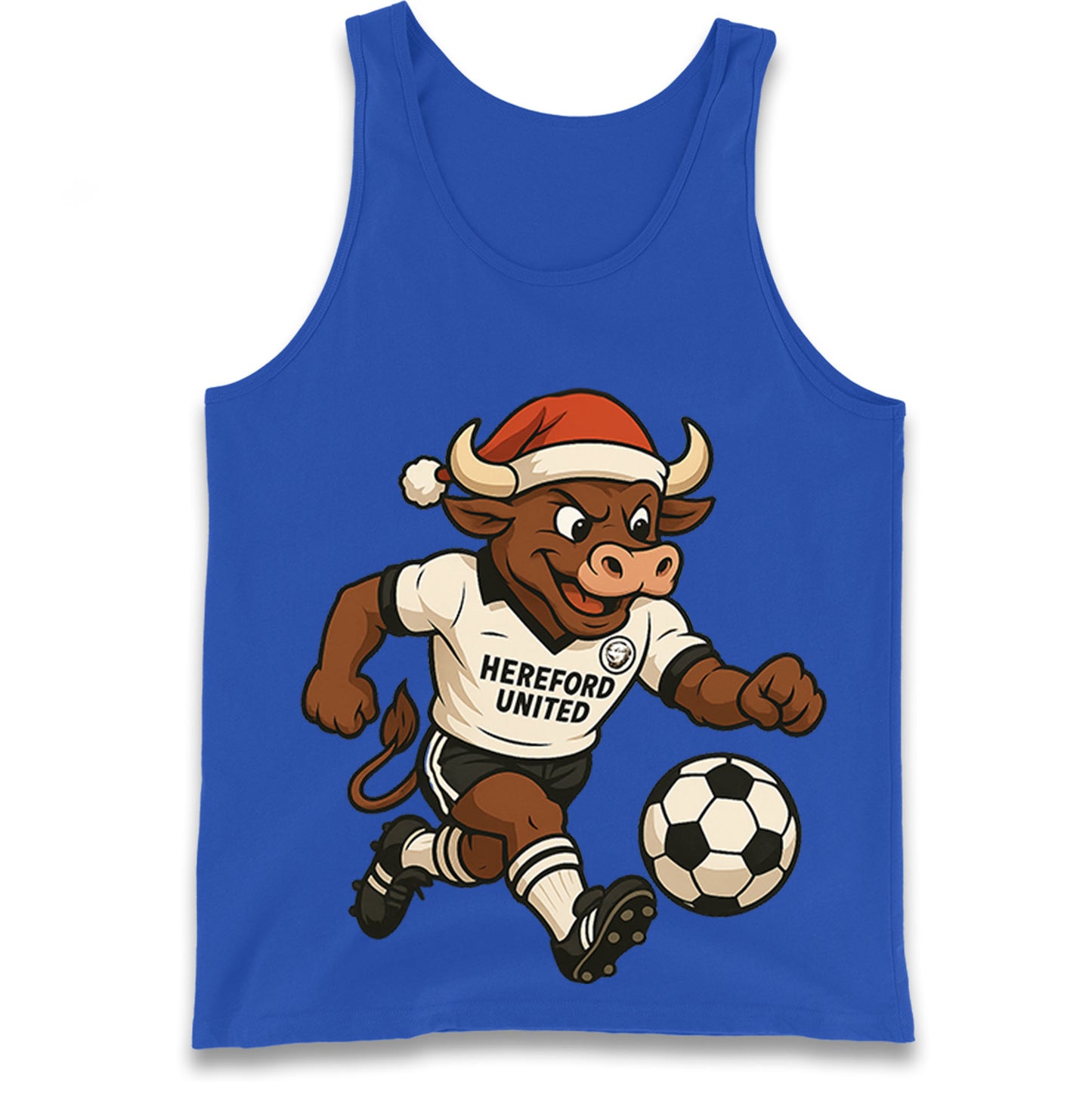 Retro Hereford Christmas Tank Top