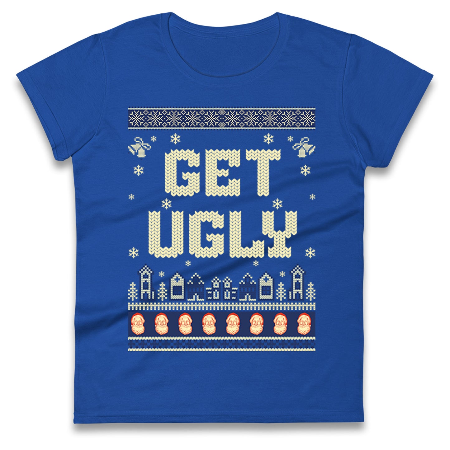 Ugly christmas Ladies T Shirt