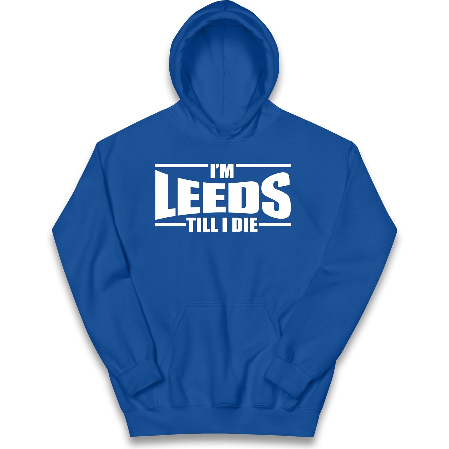 Leeds Till I Die Football Kids Hoodie