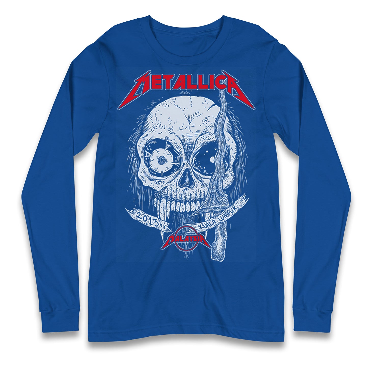 Metallica 2013 Kuala lumpur Longsleeve T Shirt