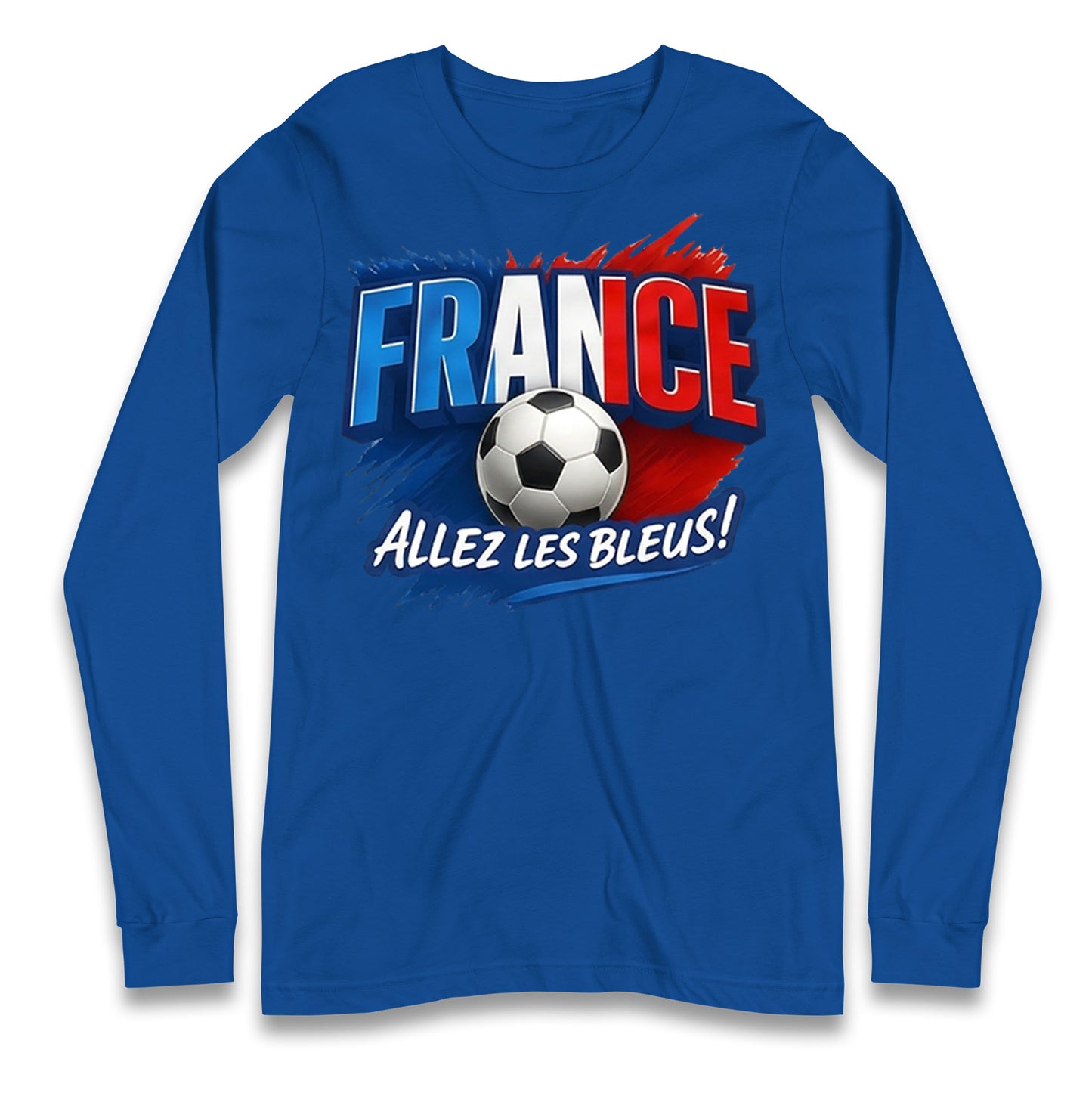 France Retro World Cup Longsleeve T Shirt