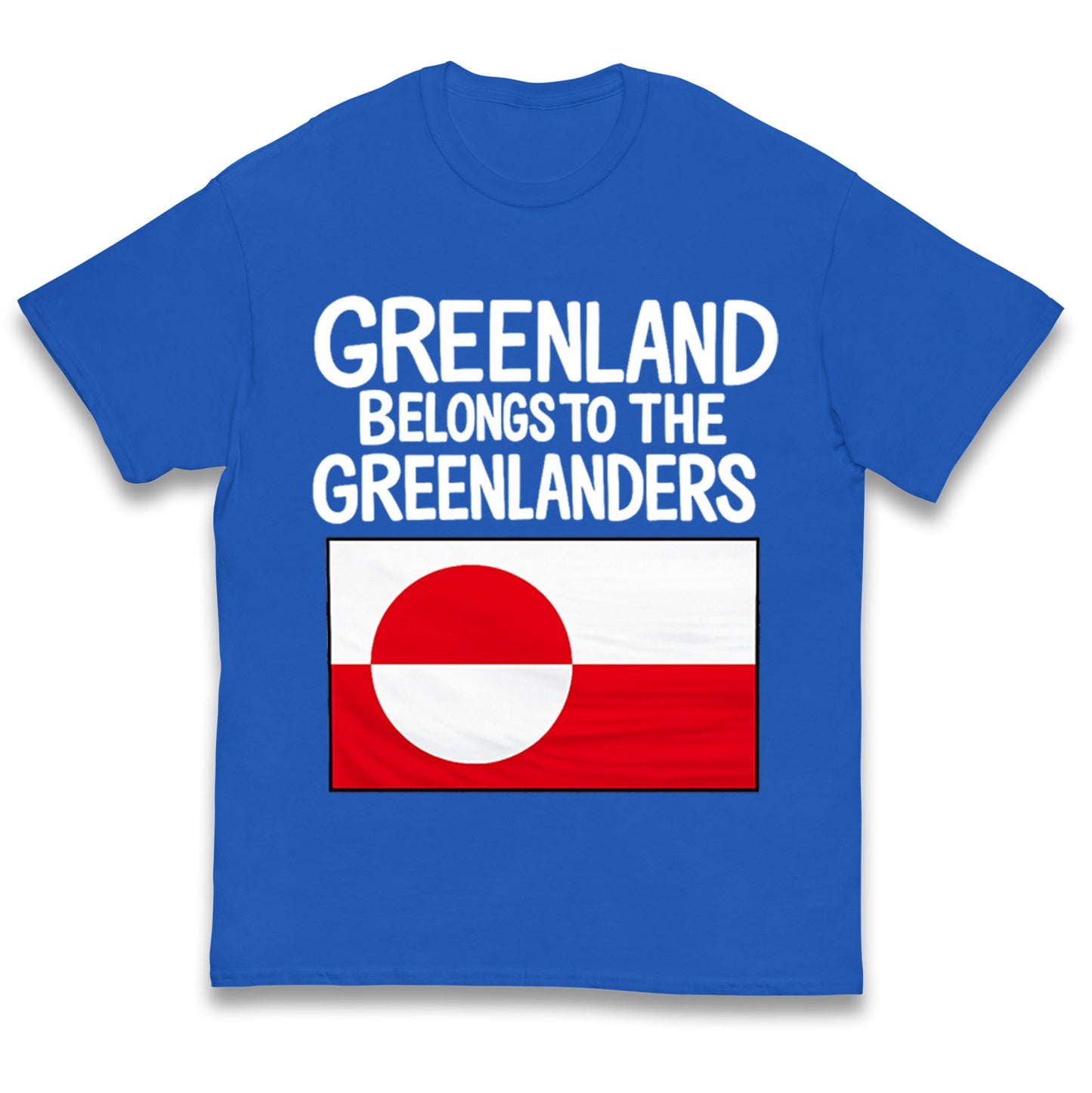 Greenland Belongs To The Greenlanders Kids T Shirt