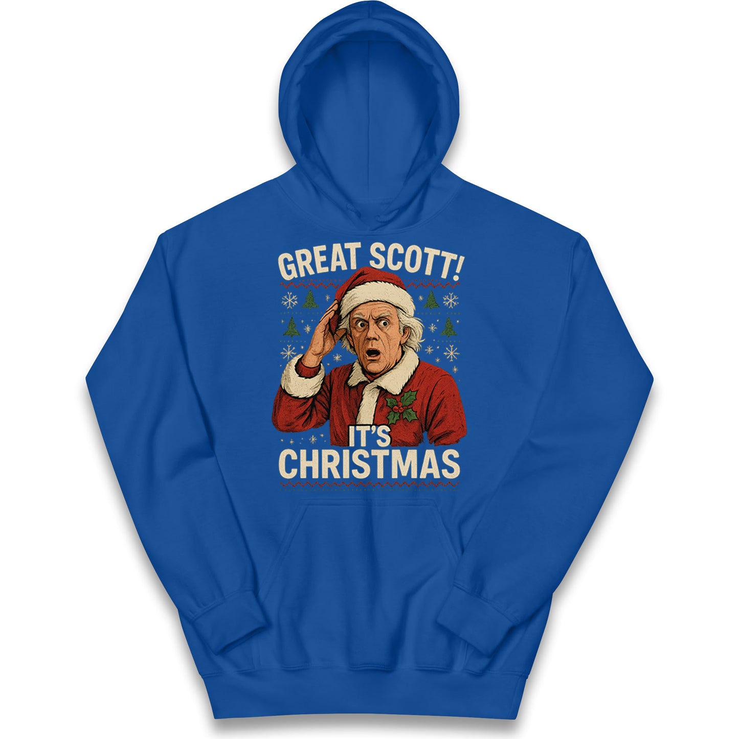 Back to the Future Doc Brown Kids Hoodie