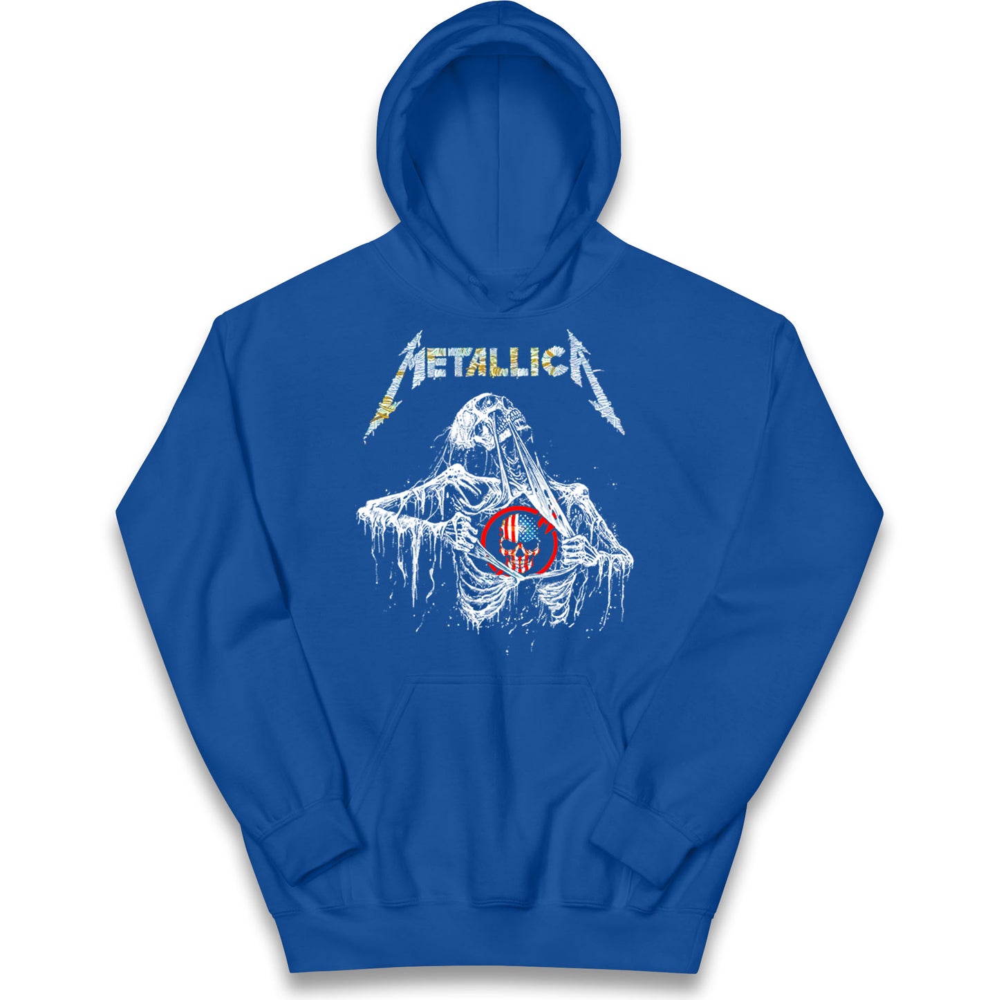 Metallica USA Skull Kids Hoodie