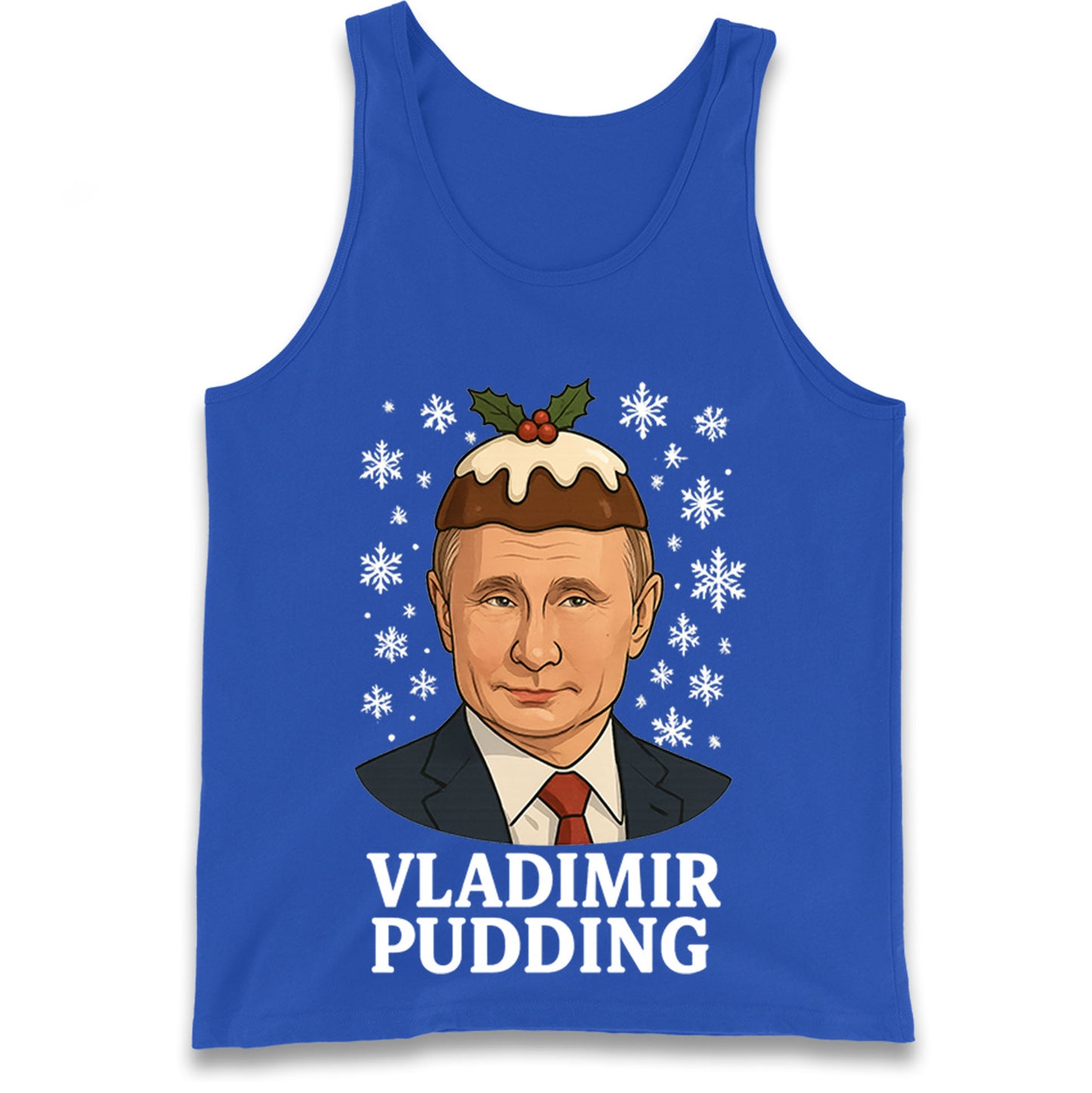 Vladimir Putin Christmas Tank Top