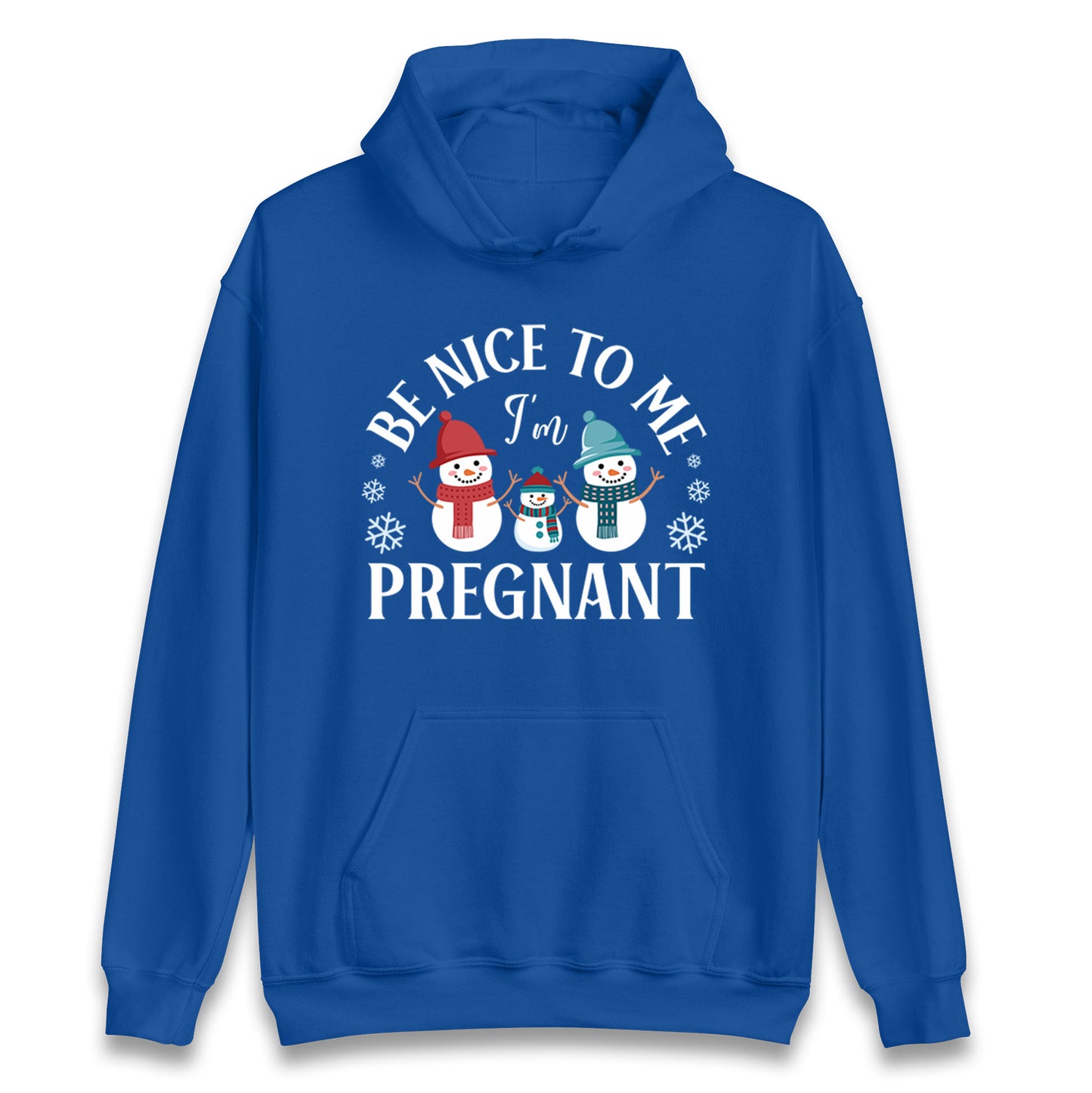 Pregnant At Christmas Hoodie