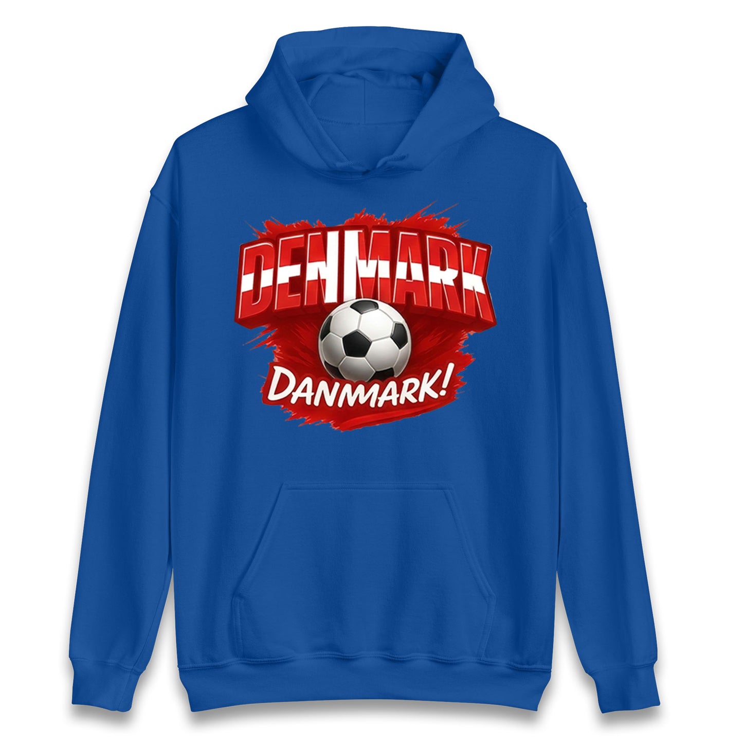 Denmark Retro World Cup Hoodie