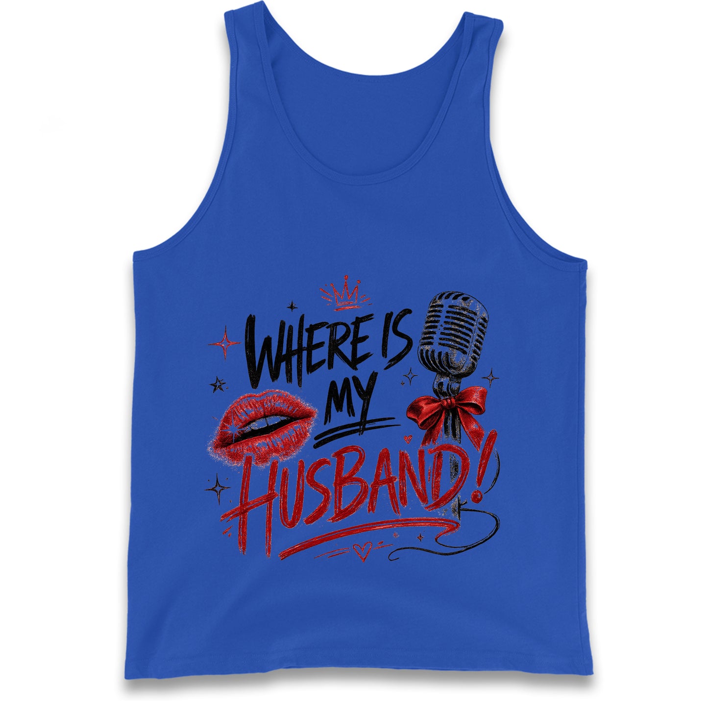 RAYE Where Is My Husband! Tank Top