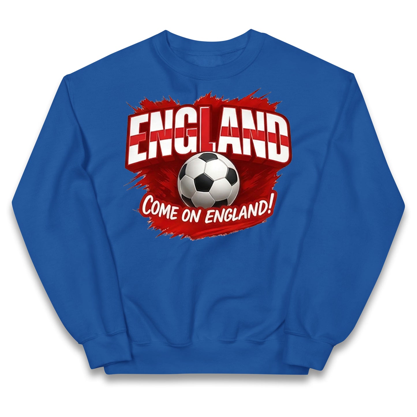 England Retro World Cup Kids Jumper