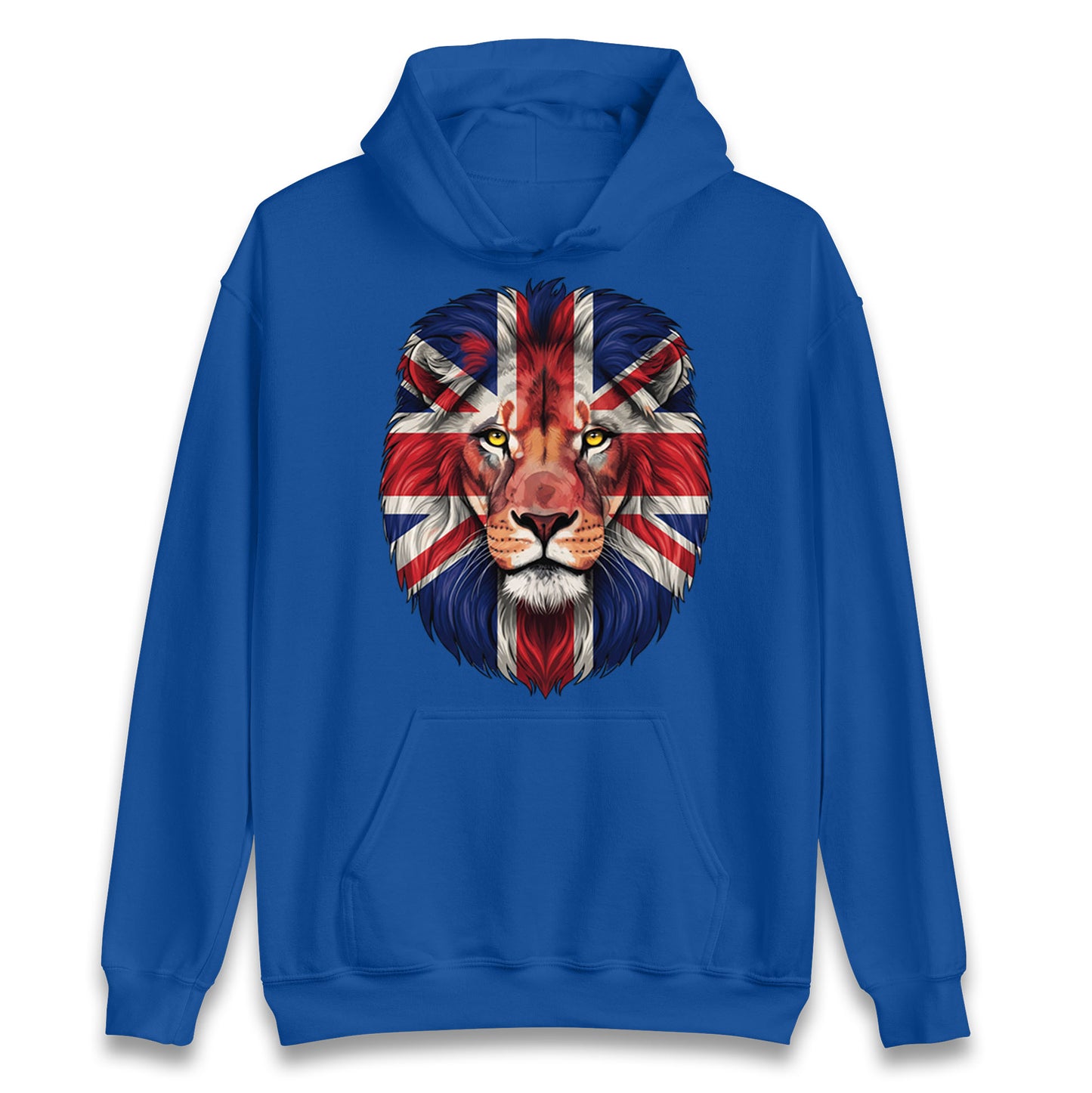 St George Flag Lion Hoodie