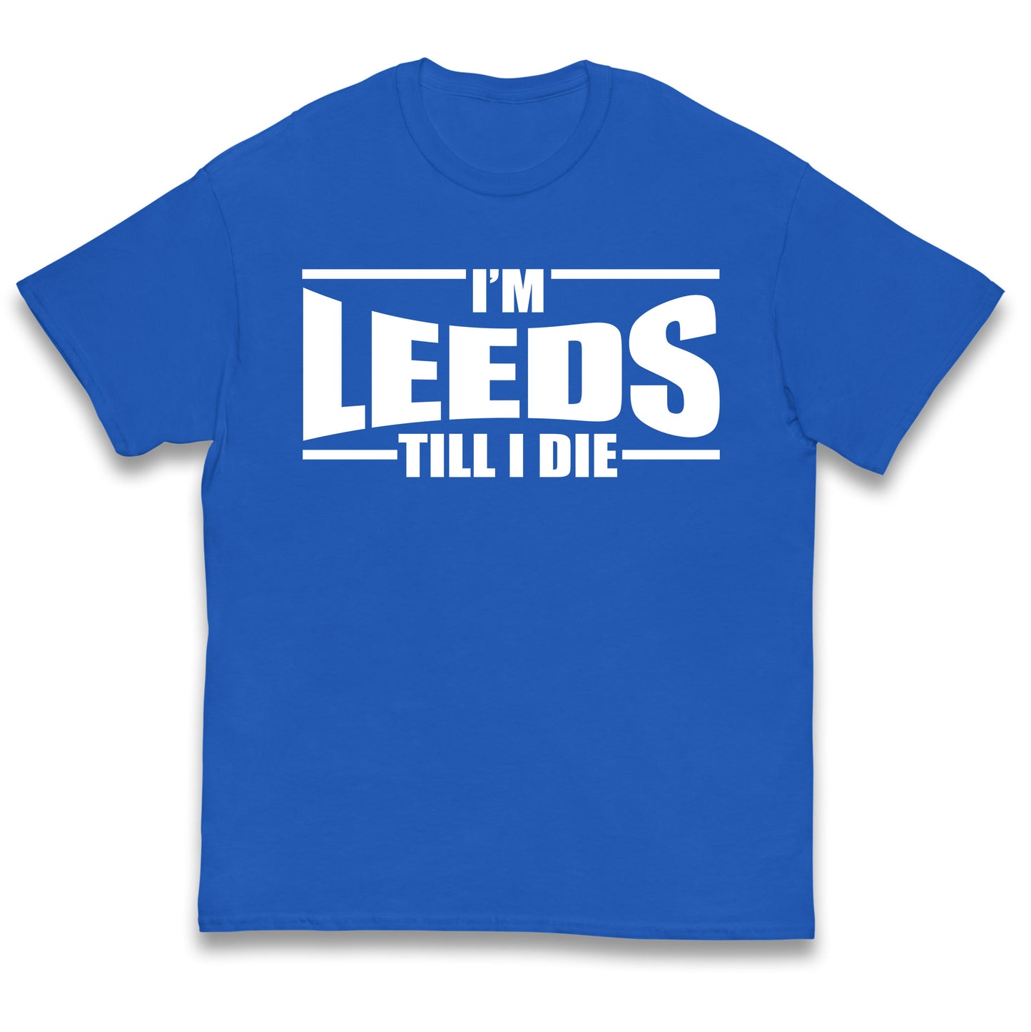 Leeds Till I Die Football Kids T Shirt