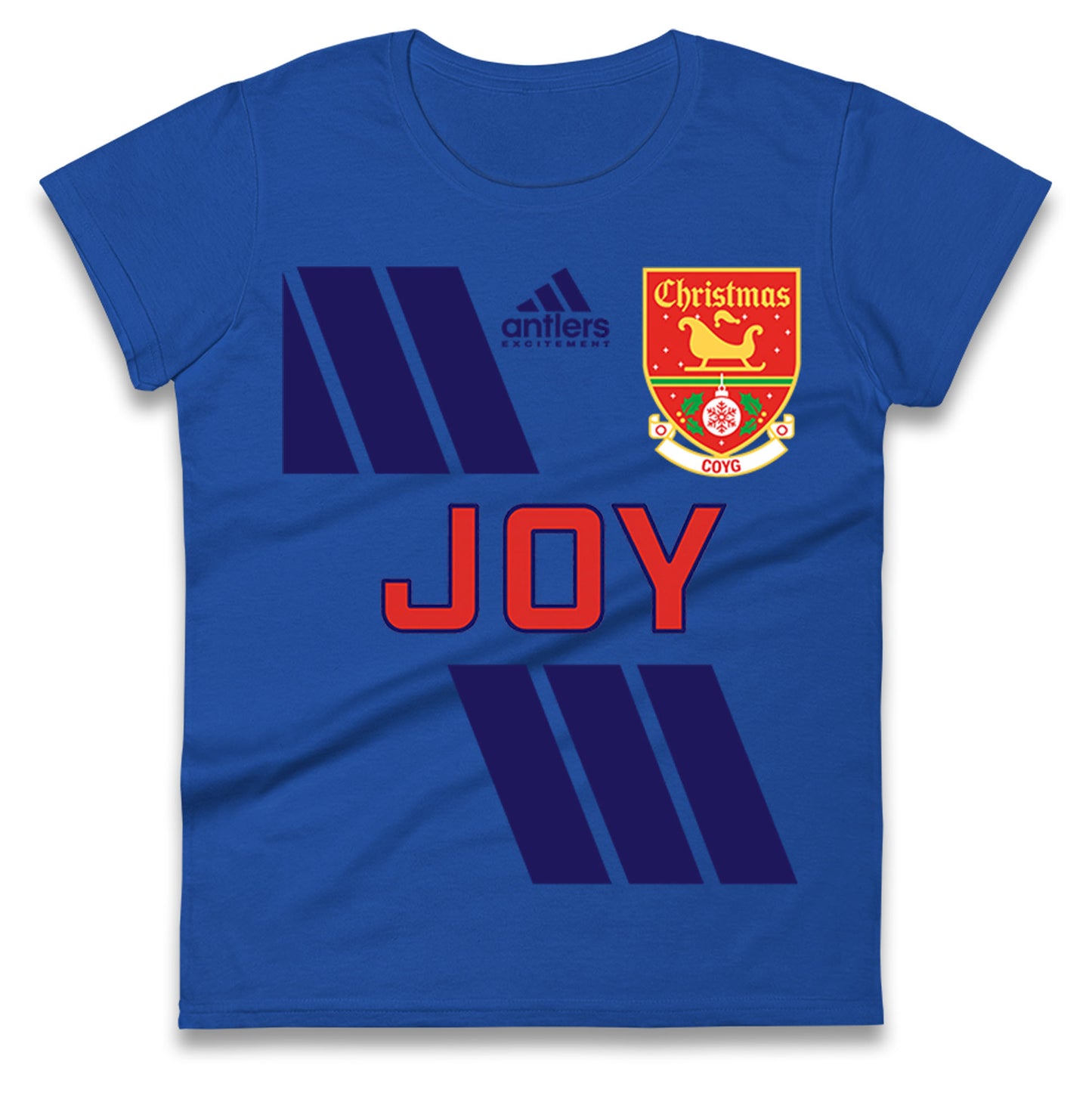 Classic Arsenal Christmas Ladies T Shirt