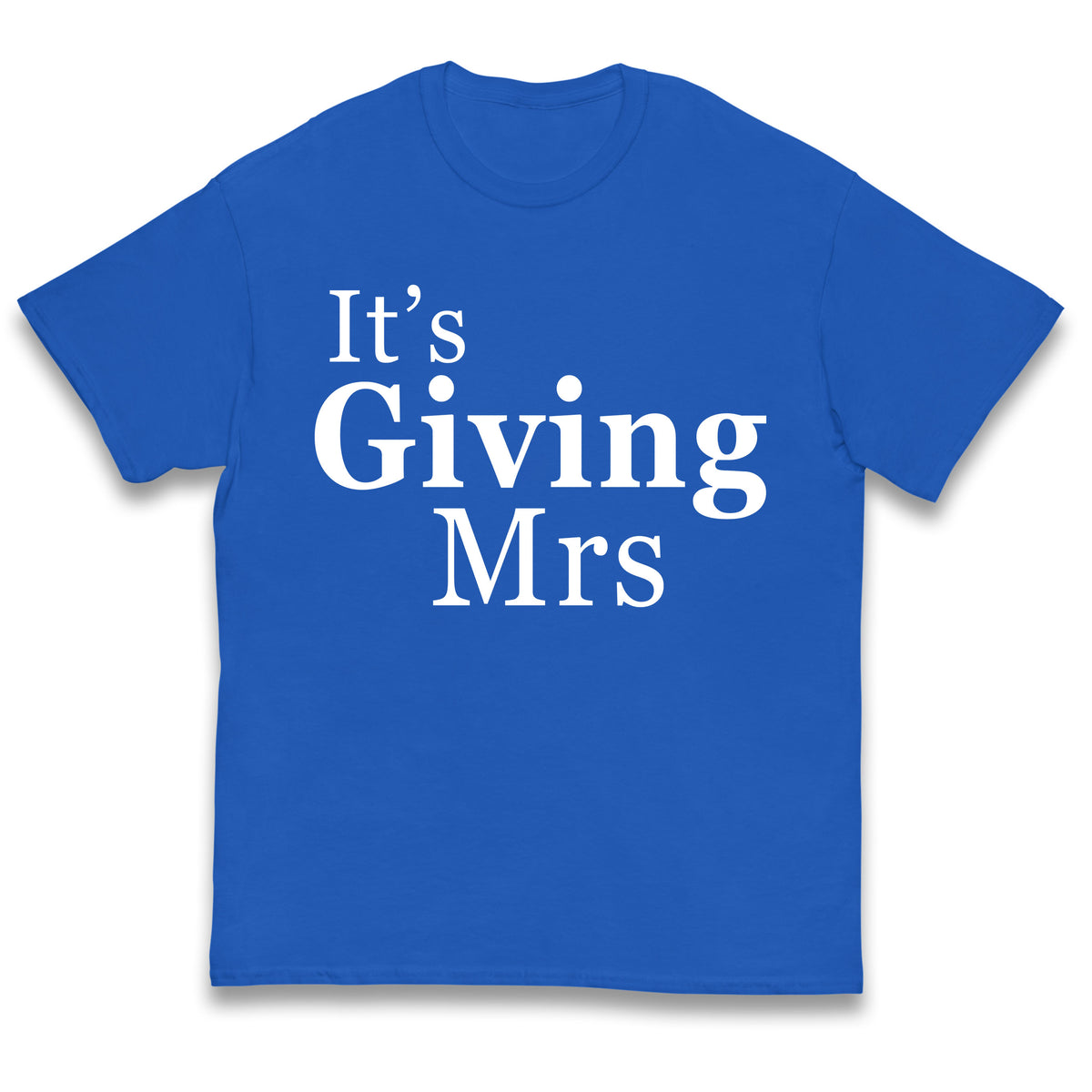 It’s Giving Mrs Kids T Shirt