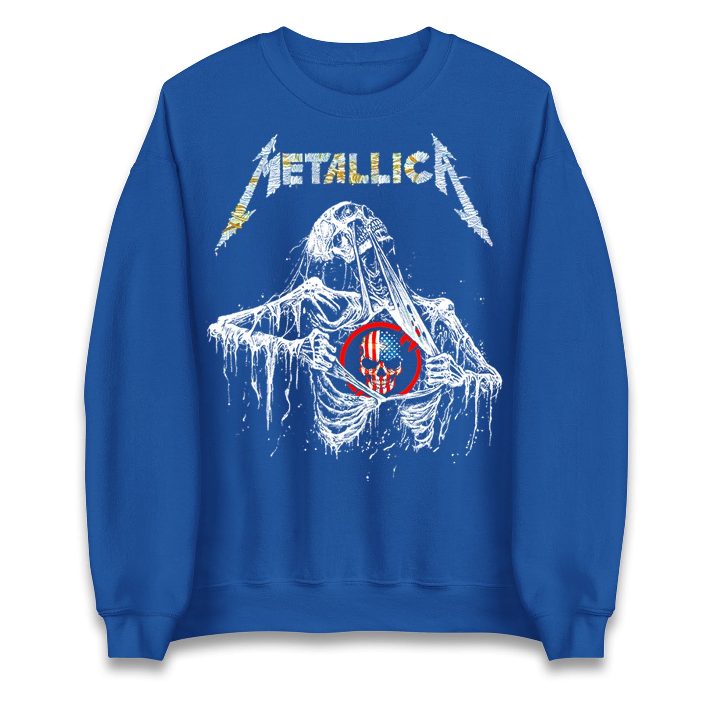 Metallica USA Skull Jumper