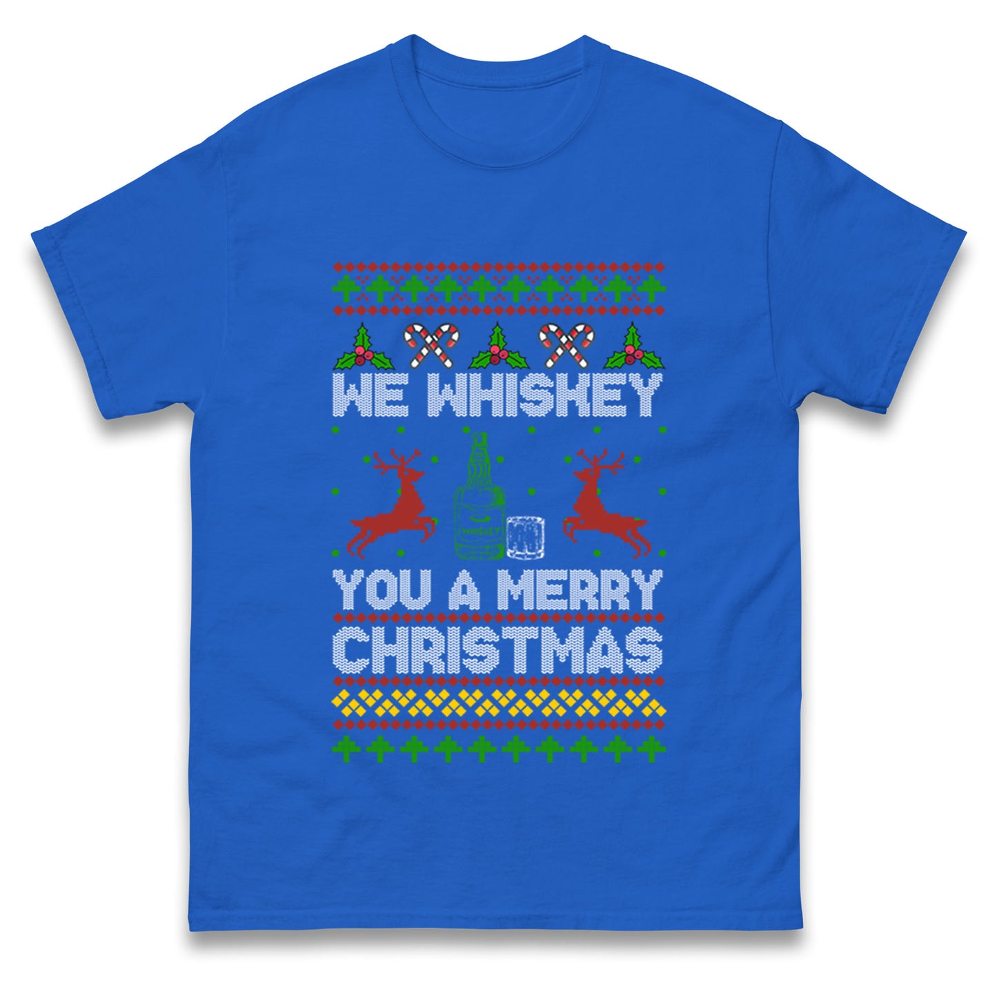 whisky Christmas T Shirt