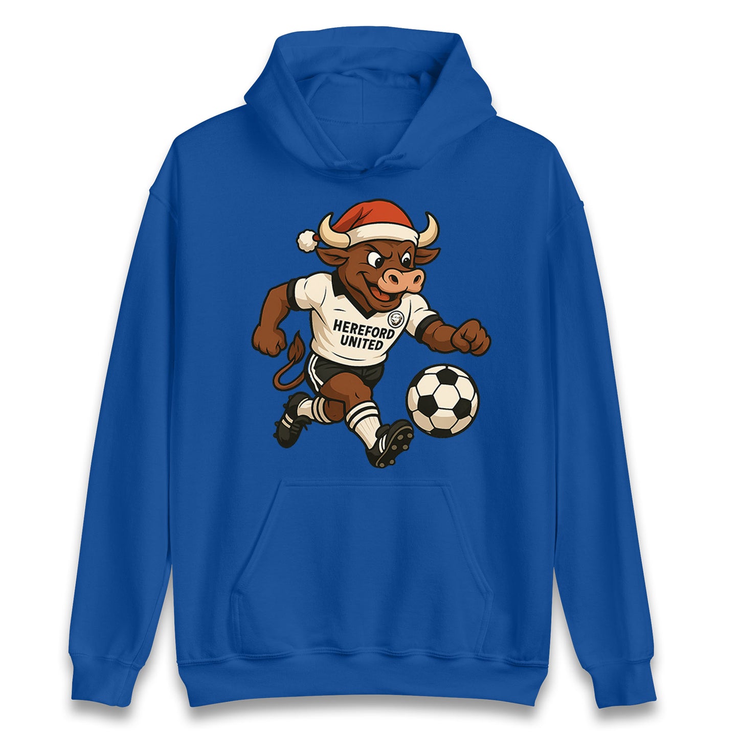 Retro Hereford Christmas Hoodie