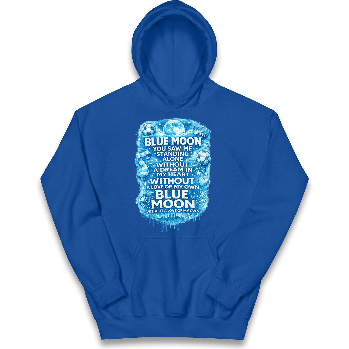 Manchester City Blue Moon Kids Hoodie