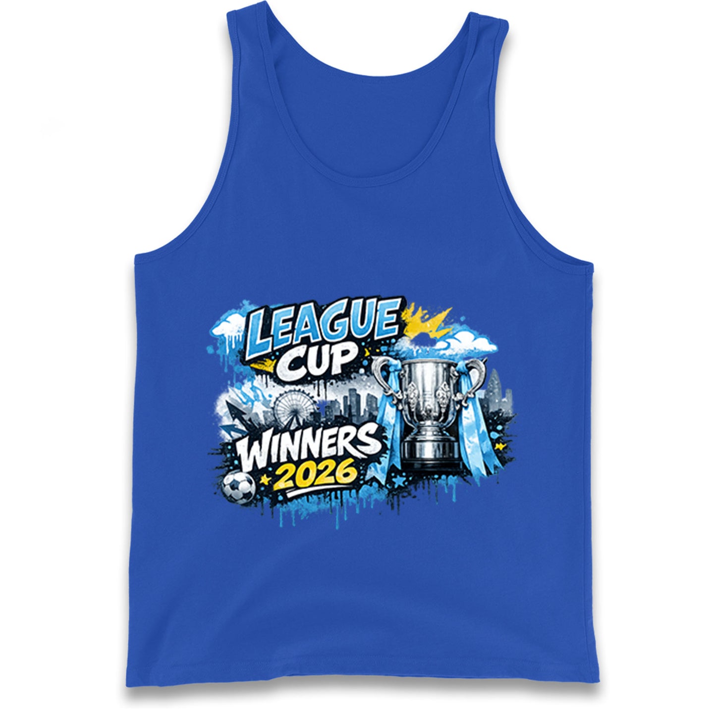 Man City League Cup Winners 2026 Tank Top