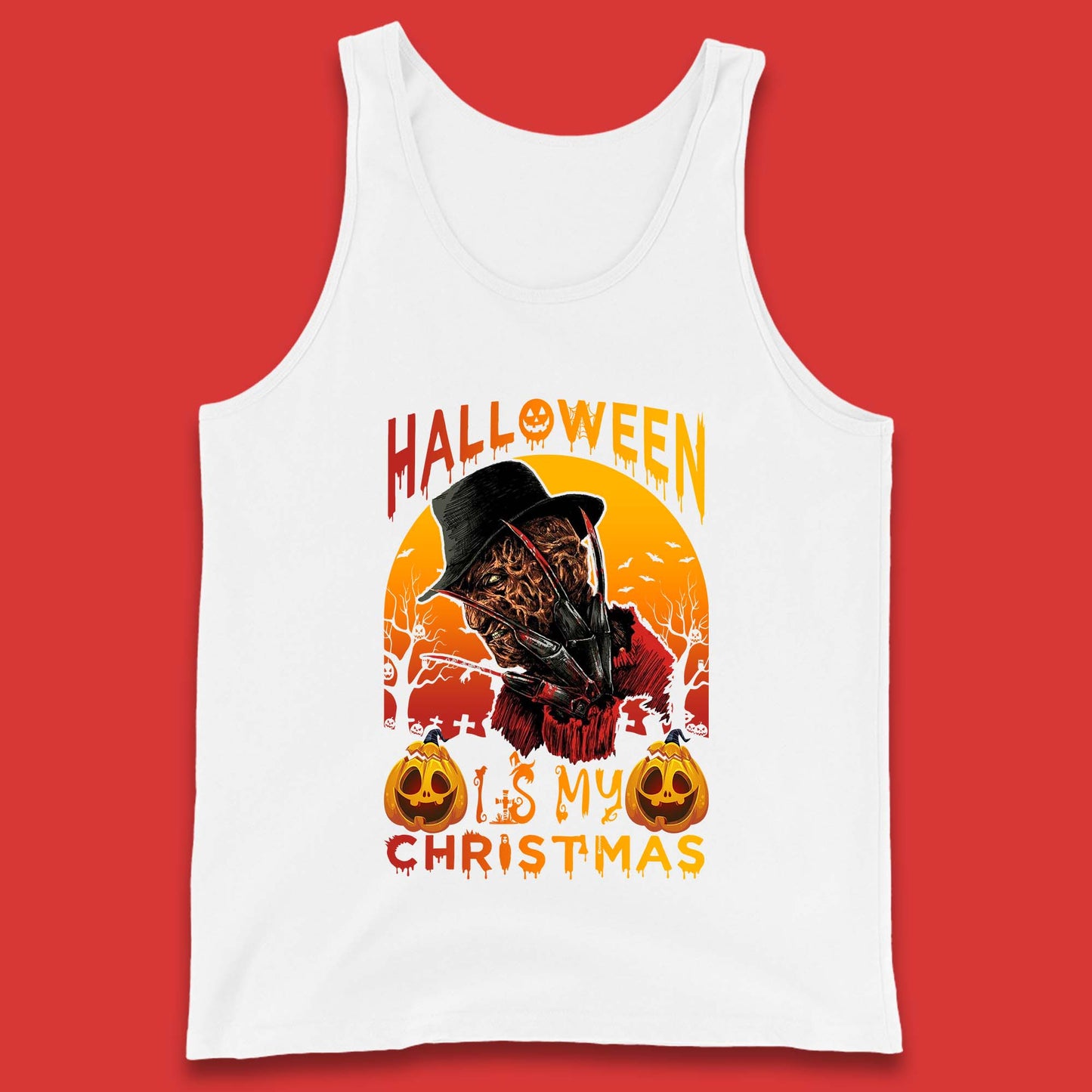 freddy krueger tank top