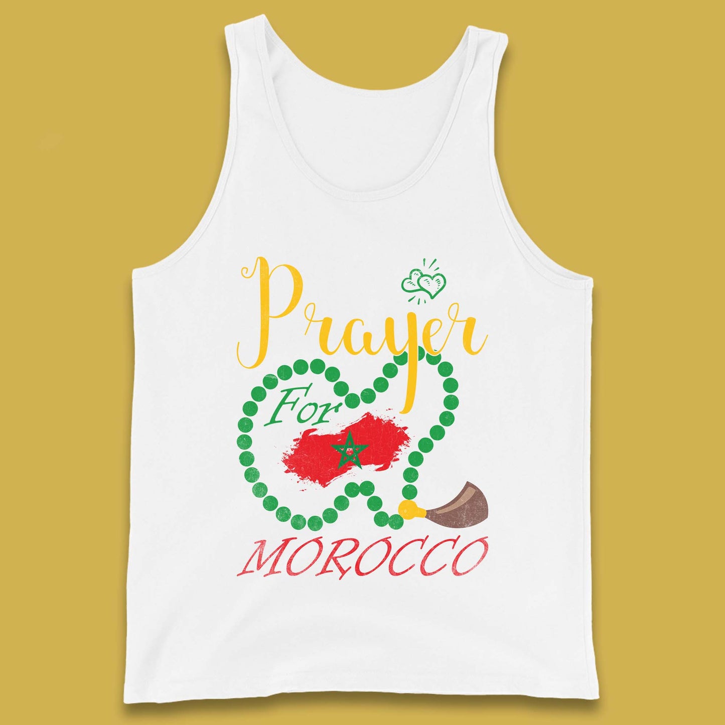 Prayer For Morocco Stay Strong Morocco Earthquake Support Tank Top