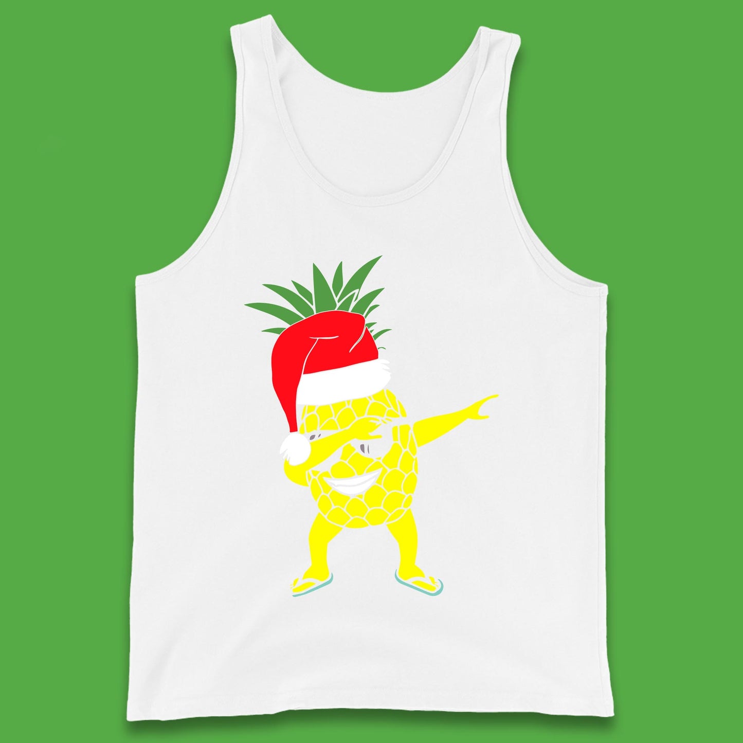 dabbing pineapple tank top