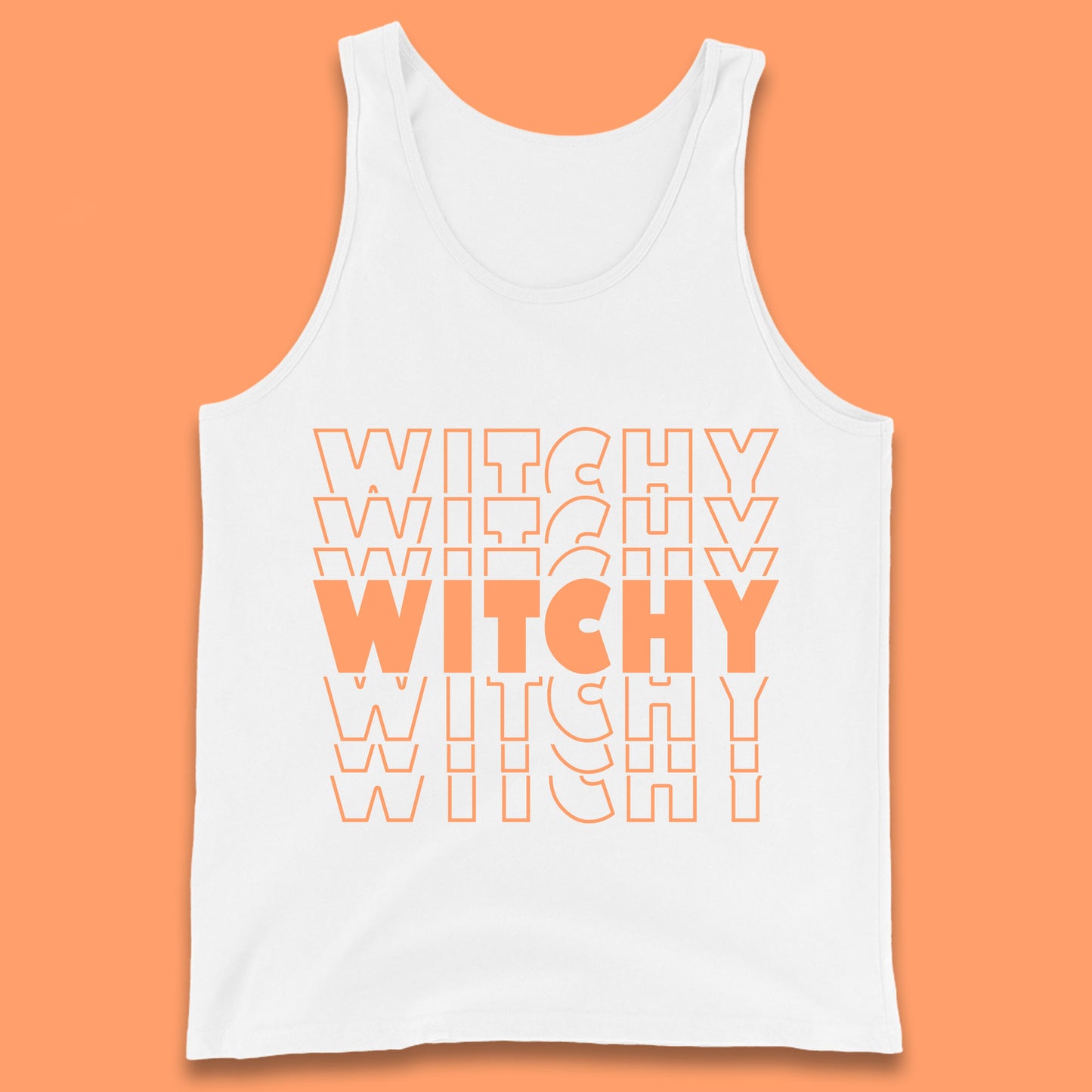Witchy Halloween Witches Spooky Witch Vibes Witchy Aesthetic Halloween Party Tank Top